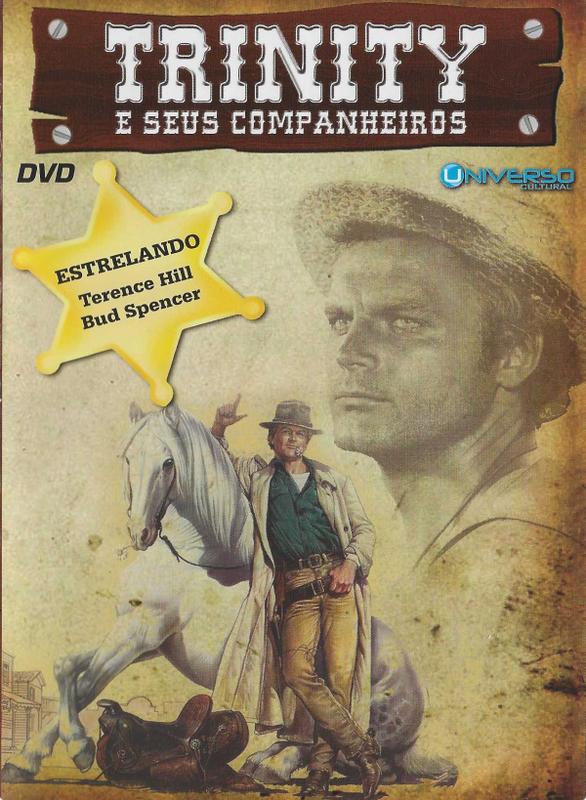 DVD Duplo Trinity Seus Companheiros A Colina dos Homens Maus